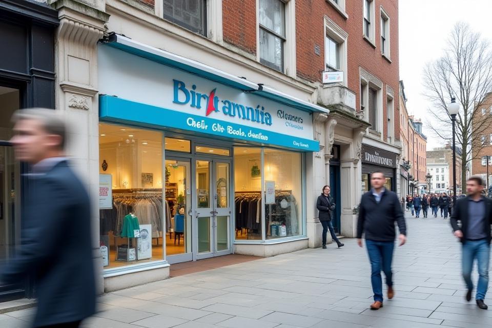 Britannia Cleaners storefront on Kingsway, Covent Garden.