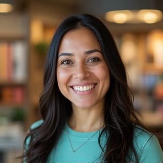 Headshot of Amira Rahman, Store Manager
