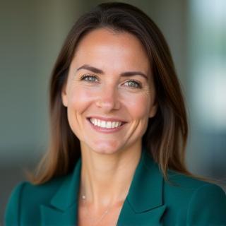 Portrait of Lydia Thompson, customer