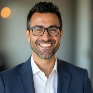 Portrait of Robert Singh, customer
